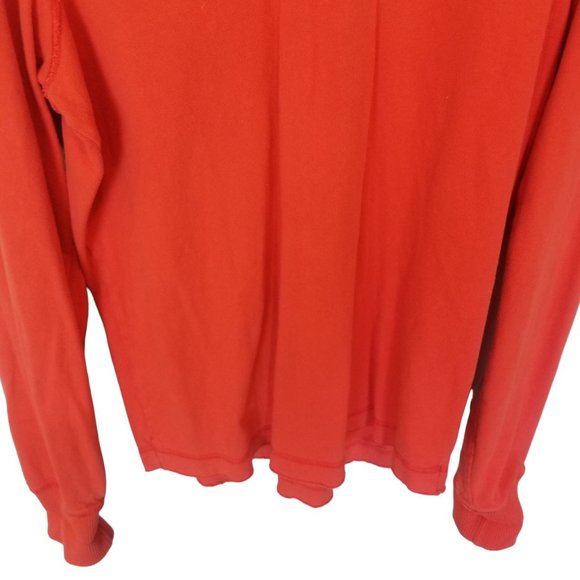 Abercrombie & Fitch Mens XL Orange Long Sleeves V- - Picture 3 of 6